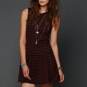 Free People - Striped Dress with Pockets - XS